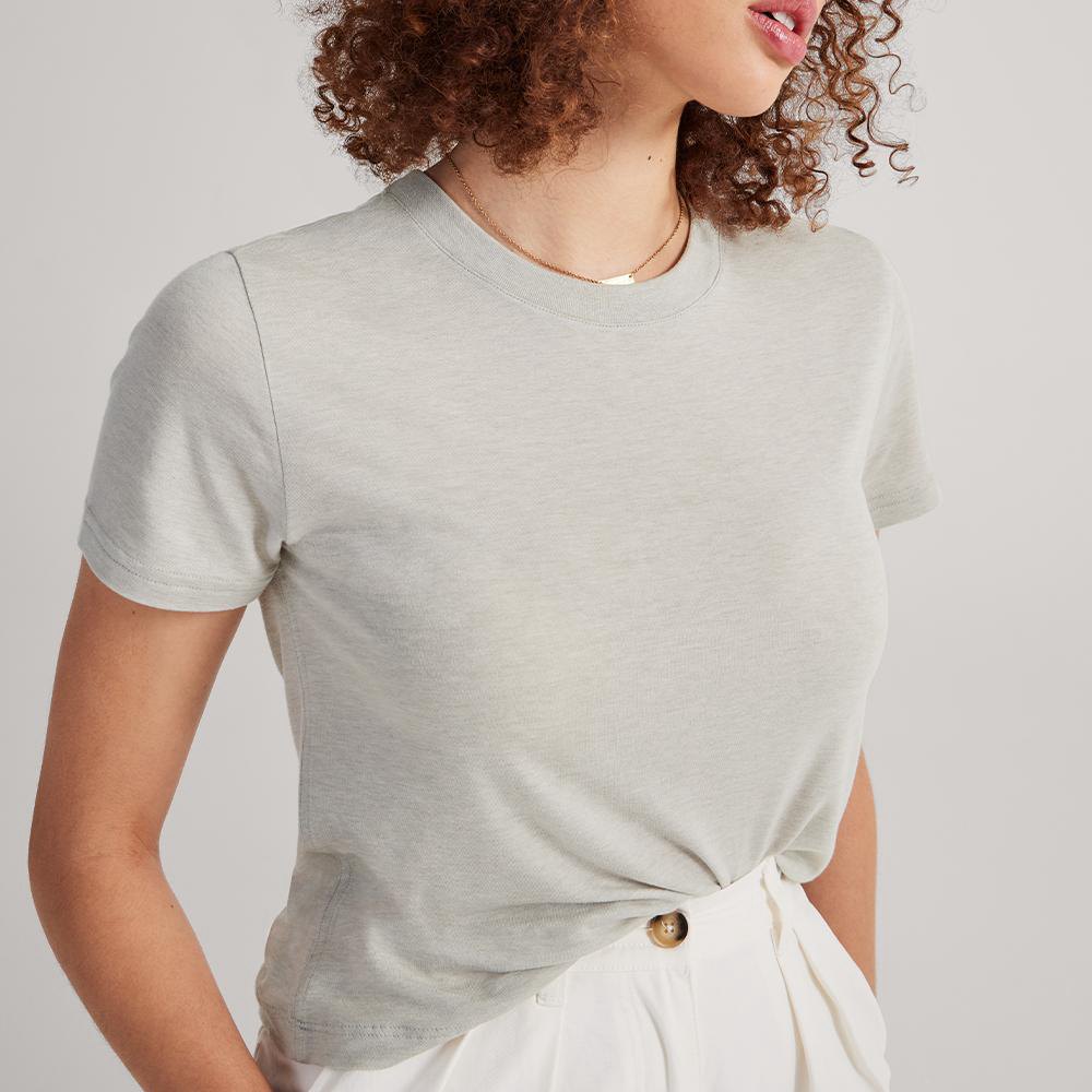 Allbirds Women\'s T-Shirt White - TrinoXO™ Classic Fit - 67013QYRS